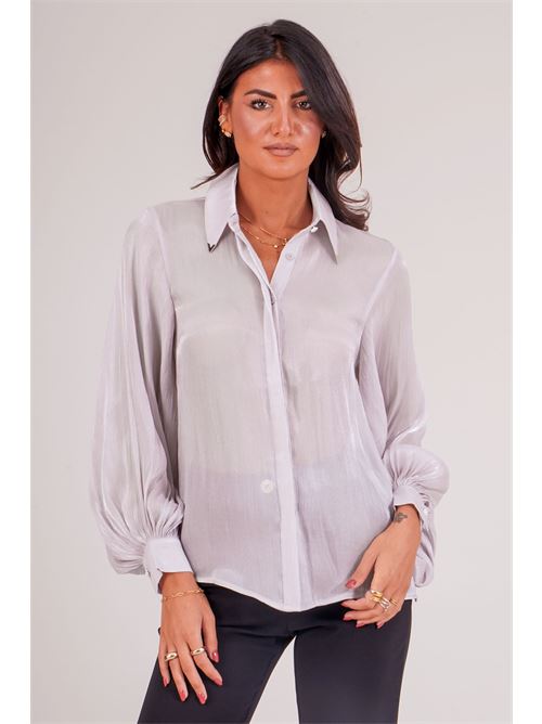 Camicia in organza twins fantasy | T5131SILVER